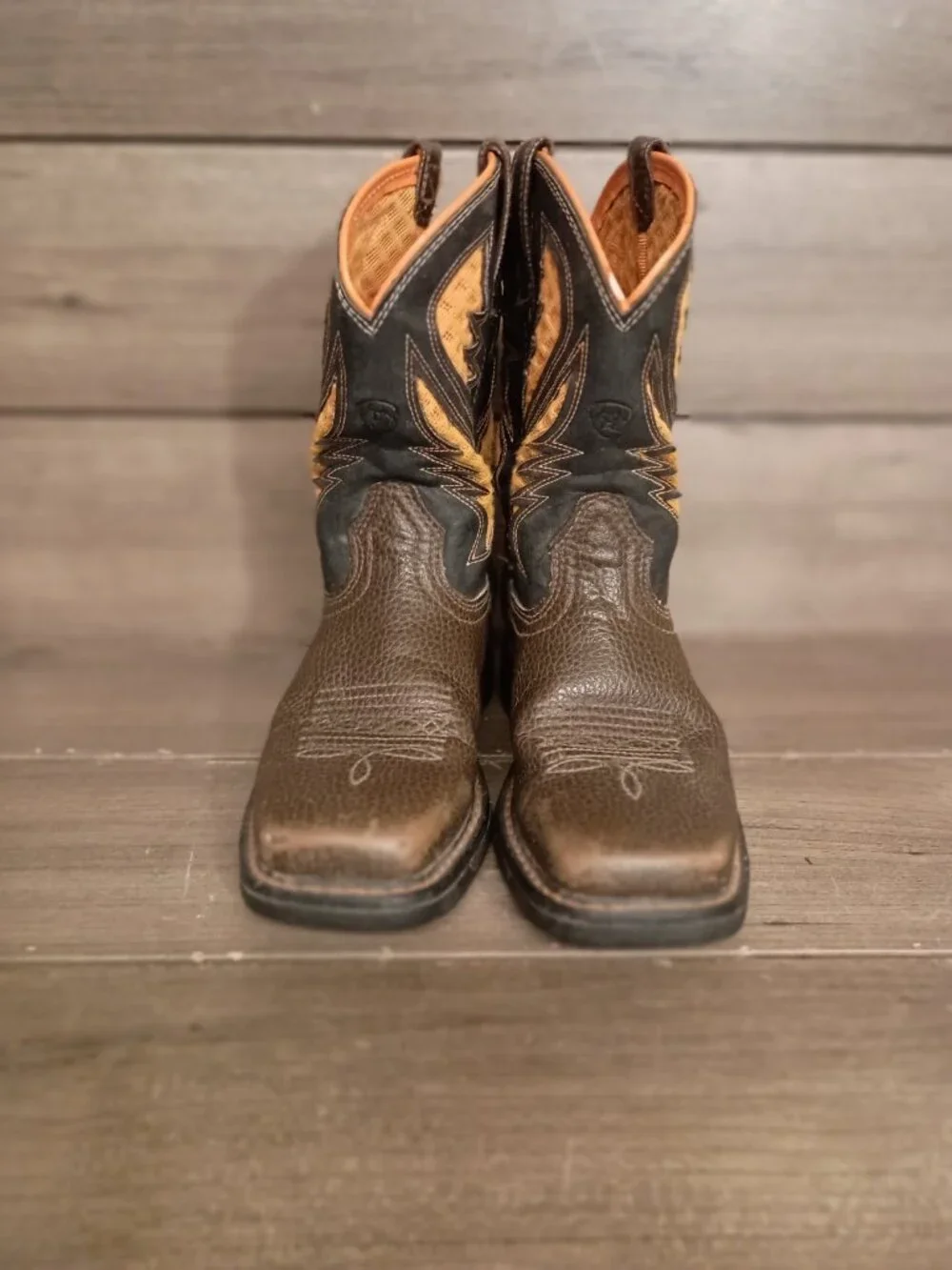 Ariat Work Kids VentTek Western Cowboy Boots Kids Size 13 10034159
